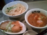 「特製つけめん 大盛り300g  1000円」@つけめん102 大宮店の写真