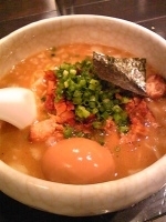 「掛け豚そば+味玉」@俺の空 池袋店の写真