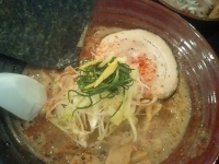 「大ガメラ+ミニチャーシュー丼（700円+200円）」@らーめん 福たけ 桜木本店の写真