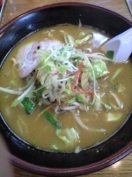 「カレーラーメン」@らあめん流石の写真