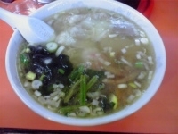 「塩ワンタンメン」@中華料理 松屋軒の写真