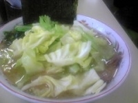 「きゃべつラーメン（中）【850円】」@こうやの写真