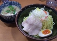 「鶏塩つけ麺」@ら〜麺 なかにしの写真