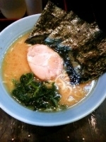 「ラーメン（麺固め）」@らーめんありがた家の写真