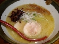 「ちっきん麺少なめ（塩、細麺）」@メン屋ちっきんの写真