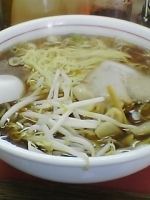 「中華そば・大盛り（￥600）」@中華料理 萬来軒の写真