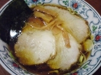 「ミニチャーシューメン」@東京 荻窪 春木屋 新横浜ラーメン博物館店の写真