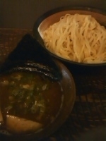 「つけ麺（大盛）」@らーめん 瞠 恵比寿店の写真