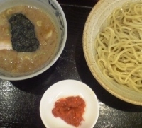 「辛つけ 中盛」@つけめん・らあめん 福は内の写真