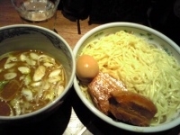 「あじ玉チャーシューつけ麺（大盛・あつもり）」@創始麺屋武蔵の写真