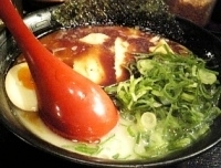 「だるまらぁ麺+山盛り青ネギ」@だるまのめ 本厚木店の写真