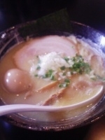 「とりそば  味玉子」@麺堂 稲葉の写真