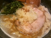 「濃厚鶏白湯麺800円」@らーめん処 ○はの写真