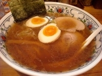 「大黒そば、味玉」@えびすラーメンの写真