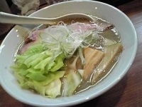 「豚骨煮干し味噌らーめん800円」@青樹の写真