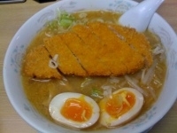 「みそトンカツ（1000円）」@らーめん山田の写真