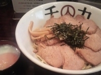 「油そば並盛りチャーシュー+半熟玉子」@油そば専門店 万人力の写真