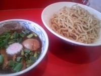 「つけ大+煮玉子」@笑堂の写真