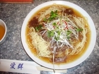 「牛腩撈麺」@愛群の写真
