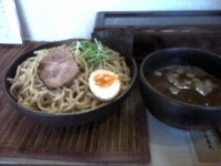 「つけ麺（大盛）」@つけめん 藍の写真