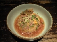 「ミニラーメン+シークレットメニュー」@支那そばや 新横浜ラーメン博物館店の写真