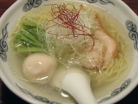 「鶏そば（玉子トッピング）」@麺・酒処 ぶらりの写真