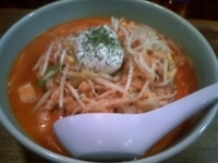 「レアチーズキムチ納豆 950円+大盛り 100円」@柳家 仙台東口店の写真