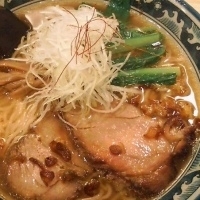 「比内地鶏の玄流塩ラーメン（期間・数量限定?）+麺大盛+ご飯」@ラーメン創房 一茎草の写真