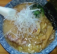 「魚醤らーめん 太麺」@寺子屋 上尾店の写真