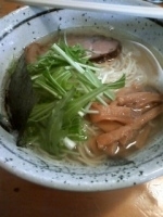 「あごそば」@中華そば 田家 本店の写真