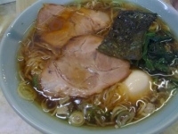 「醤油ラーメン（普通・細麺）550円」@支那そば屋 龍（Ron）の写真