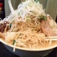 「みそラーメン（川崎・モヤシ大）+大盛」@麺屋 一番星の写真