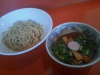 「つけそば + 豚めし」@笑堂の写真