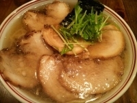 「チャーシュー旨塩らぁ麺」@井之上屋の写真