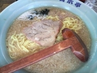 「ラーメン小（550円）」@ラーメン青木亭 草加店の写真