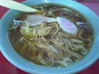 「らーめん並 330円」@萬来軒の写真