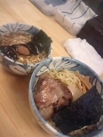 「特製つけ麺」@自家製麺 然の写真