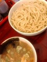 「一鶴つけ麺（大盛）」@麺家 一鶴の写真