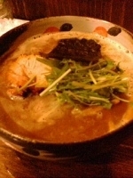 「中華そば￥700+大盛り￥100」@中華そば 椿 せんげん台店の写真