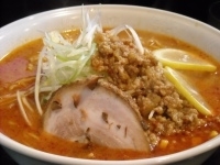 「火山らーめん￥850 大盛り￥200」@旭川らあめん ひでまるの写真