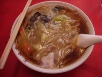 「サンマーメン+餃子」@玉泉亭 本店の写真