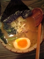 「正油白湯めん」@ラーメン みしまの写真