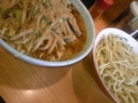 「小つけ麺和風BB ノーコール」@ラーメン二郎 八王子野猿街道店2の写真