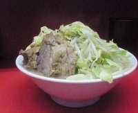 「ラーメン豚増し+野菜」@ラーメン二郎 大宮店の写真