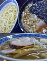 「つけ麺 あつ+ラーメン」@自家製中華そば 麺 まる井の写真