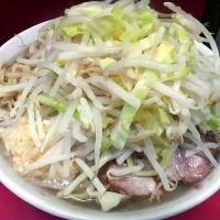 「ラーメン・小￥600（ヤサイ・ニンニク）」@ラーメン二郎 小岩店の写真