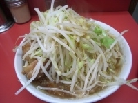 「小豚700円（ヤサイ・ニンニク・カラメ）」@ラーメン二郎 小岩店の写真