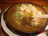 「じゃわトロトロカレー油そば（小ライス付）800円」@武蔵家 別館の写真