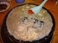 「黒とんこつ こってり 590円」@火の国 文龍 総本店の写真