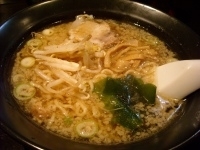 「こってり醤油ラーメン」@ラーメン専門店 馬鹿美味の写真